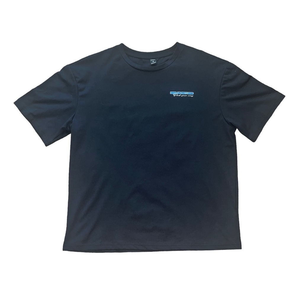 SHEIN Men Car & Letter Graphic Tee​